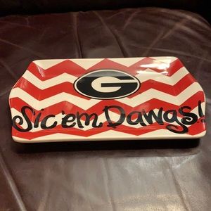 UGA Coton Colors Chevron Tray